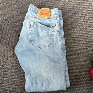 Levi's Classic Blue Men's Straight Jeans